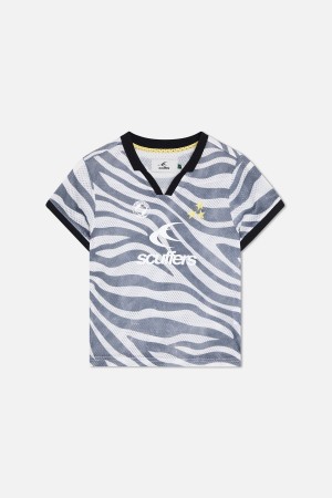 T-Shirts Scuffers Podium Top Zebra | 10987LKZB