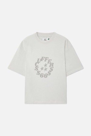 T-Shirts Scuffers S66S T-shirt Grises | 96831NOZB