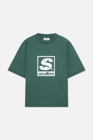 T-Shirts Scuffers Starnova Verdes | 58642SVNY