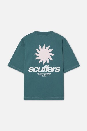 T-Shirts Scuffers Tarifa Verdes | 04358HEKR