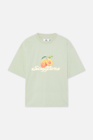 T-Shirts Scuffers Tropical T-Shirt Verdes | 90276PXUR