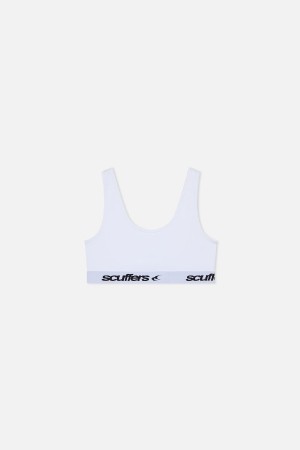 Top Scuffers Underwear Top Blancos | 78269EMRP