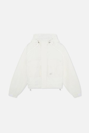 Windbreakers Scuffers Essential Windbreaker Blancos | 86015KOSY