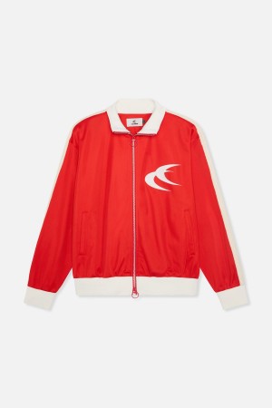 Zipped Hoodie Scuffers Gallery Suit Jacket Rojos | 45673TESQ