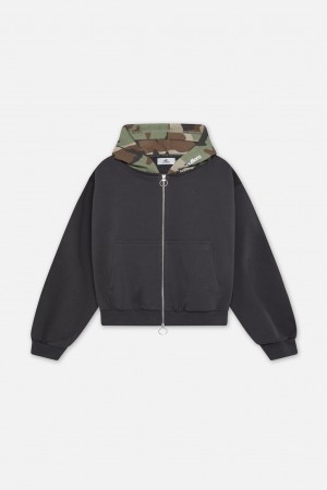 Zipped Hoodie Scuffers Zipper Azules | 02685SWUT