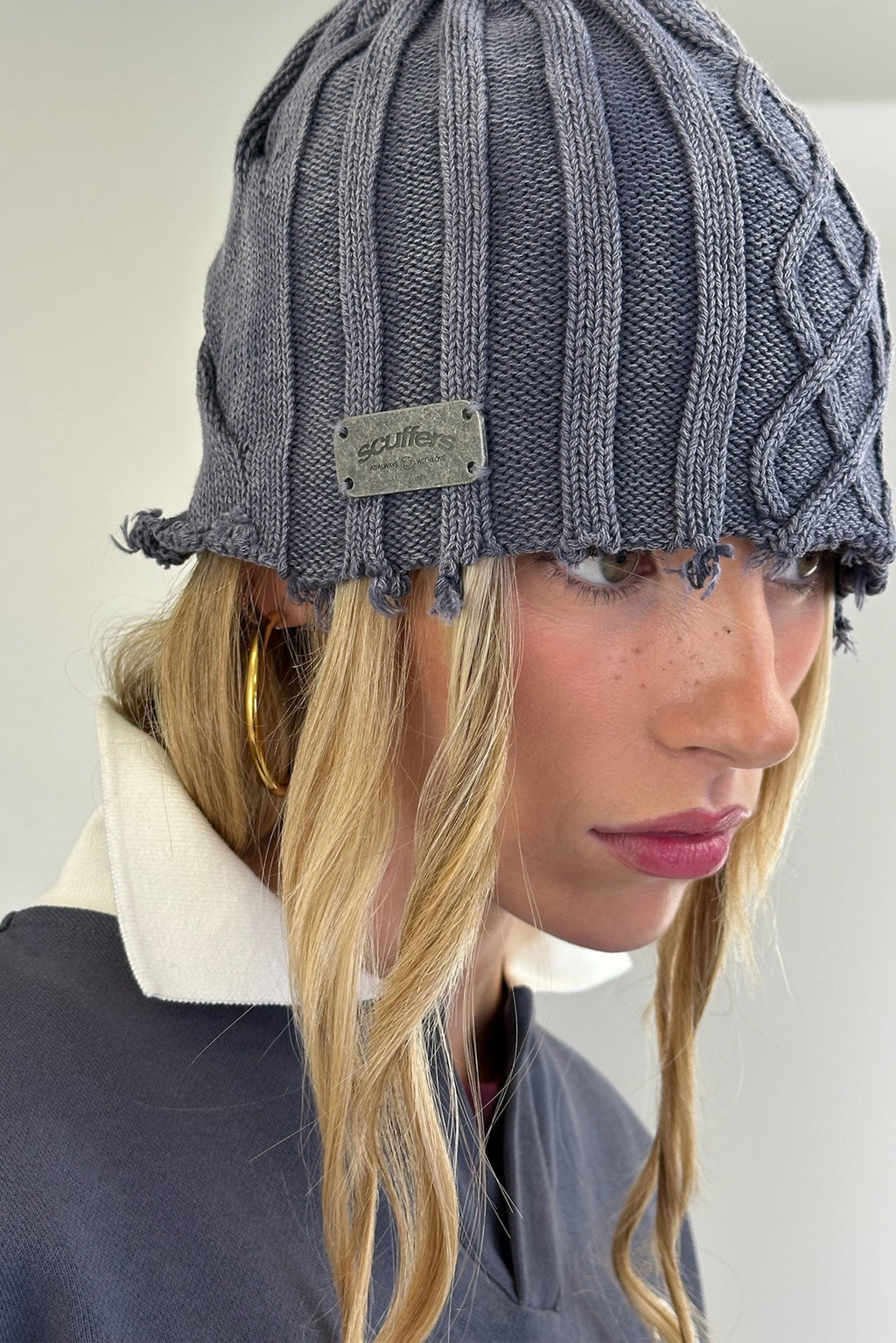 Beanies Scuffers Trench Beanie Azules | 41025SNUQ