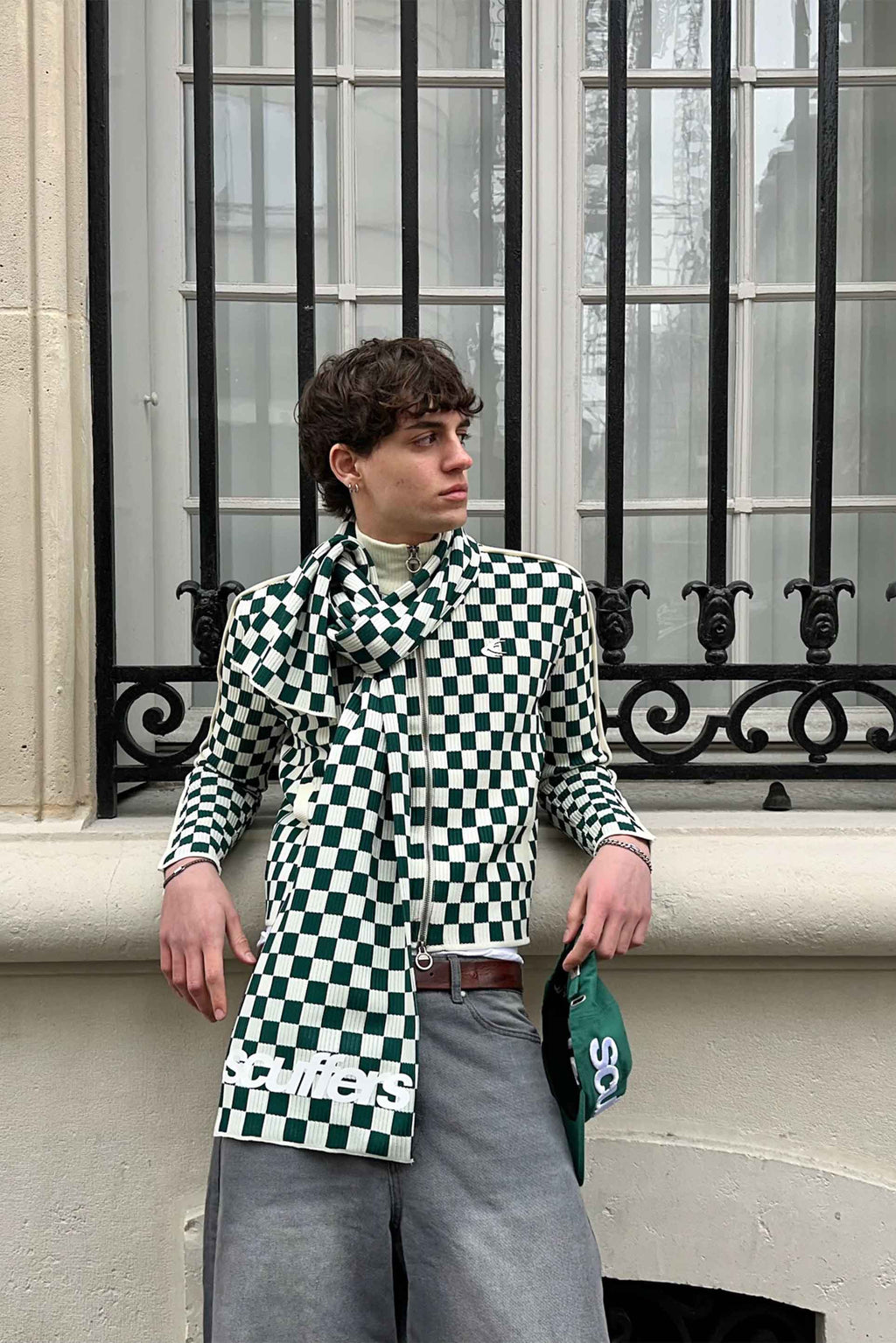 Bufandas Scuffers Monaco Scarf Verdes | 15082OKMV