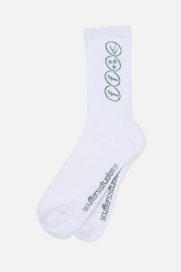 Calcetines Scuffers FF4 Ecru | 78516DSVY