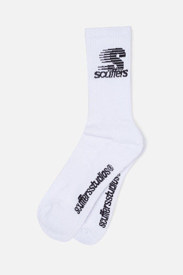 Calcetines Scuffers Fuzzy Blancos | 34952HGTX
