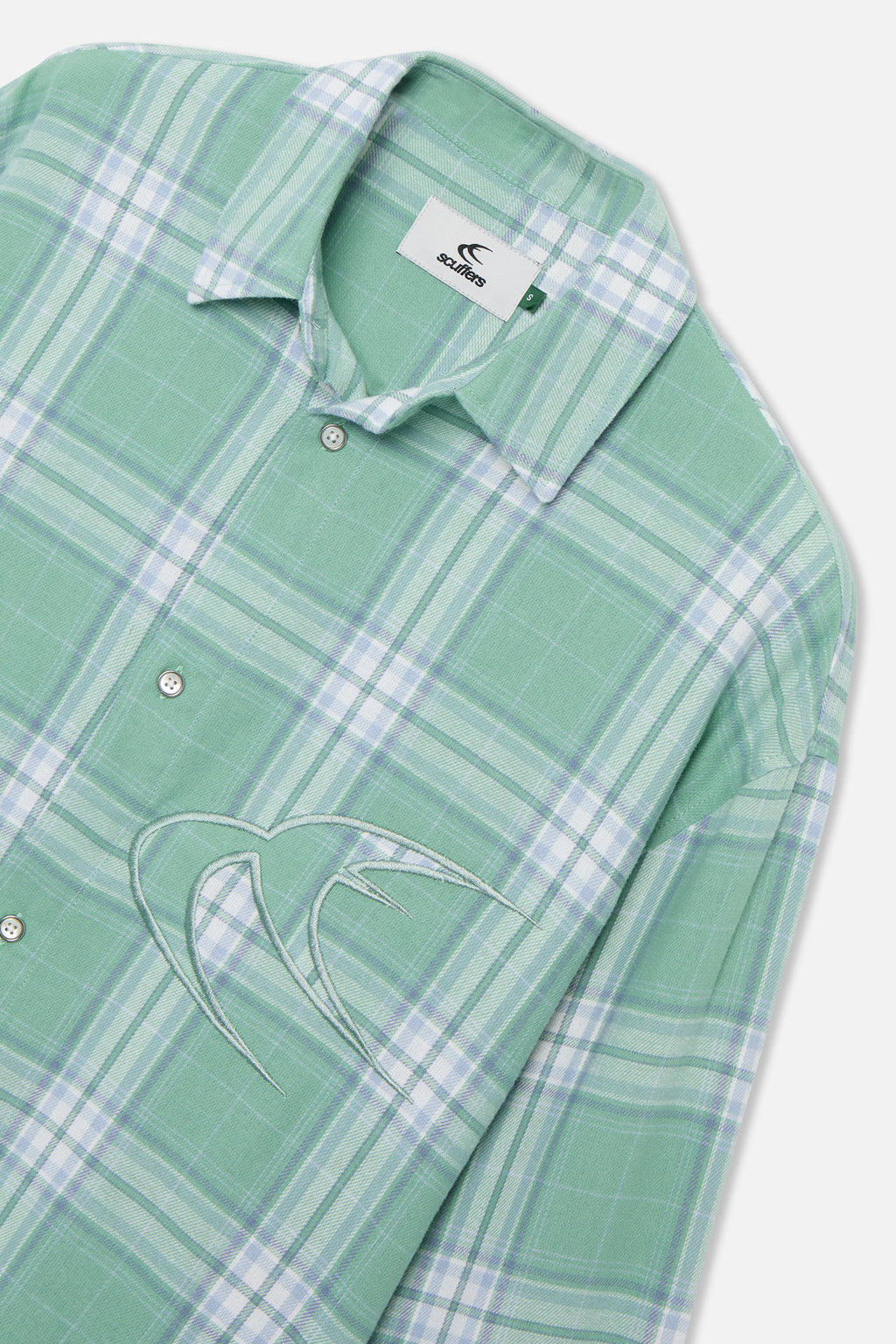 Camisas Scuffers Green Checkered Shirt Verdes | 97614XTEG