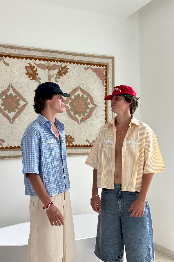 Camisas Scuffers Not LA Yet Azules | 01685LSKW