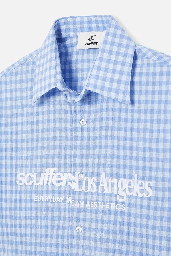 Camisas Scuffers Not LA Yet Azules | 01685LSKW