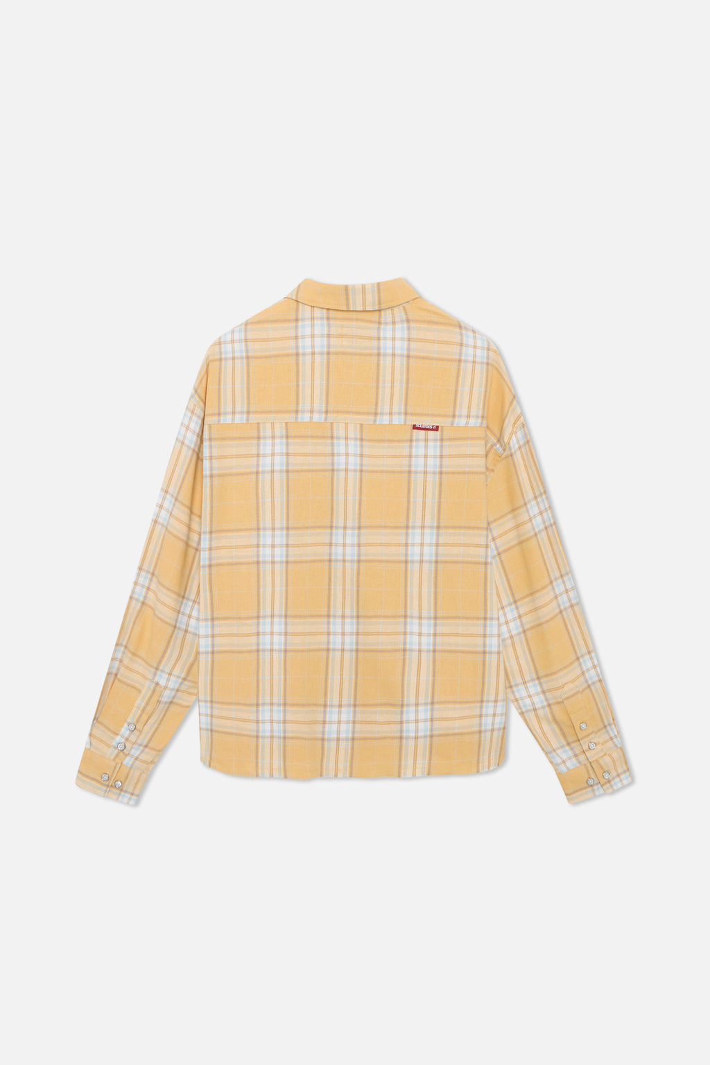 Camisas Scuffers Yellow Checkered Shirt Amarillos | 81359VCBK