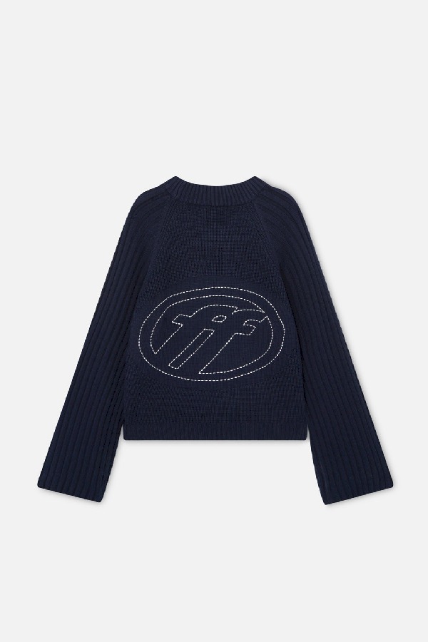 Camiseta Scuffers Berry Knit Azul Marino | 65894LSYI