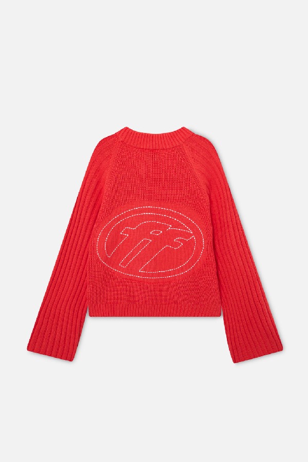 Camiseta Scuffers Berry Knit Rojos | 56214ULKP