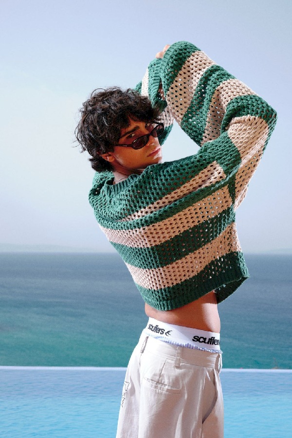 Camiseta Scuffers Hammmock Knit Verdes | 57061YTPN