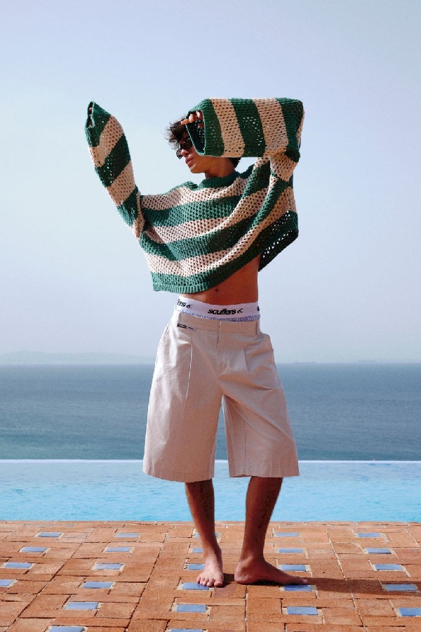 Camiseta Scuffers Hammmock Knit Verdes | 57061YTPN