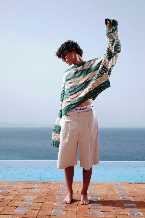 Camiseta Scuffers Hammmock Knit Verdes | 57061YTPN