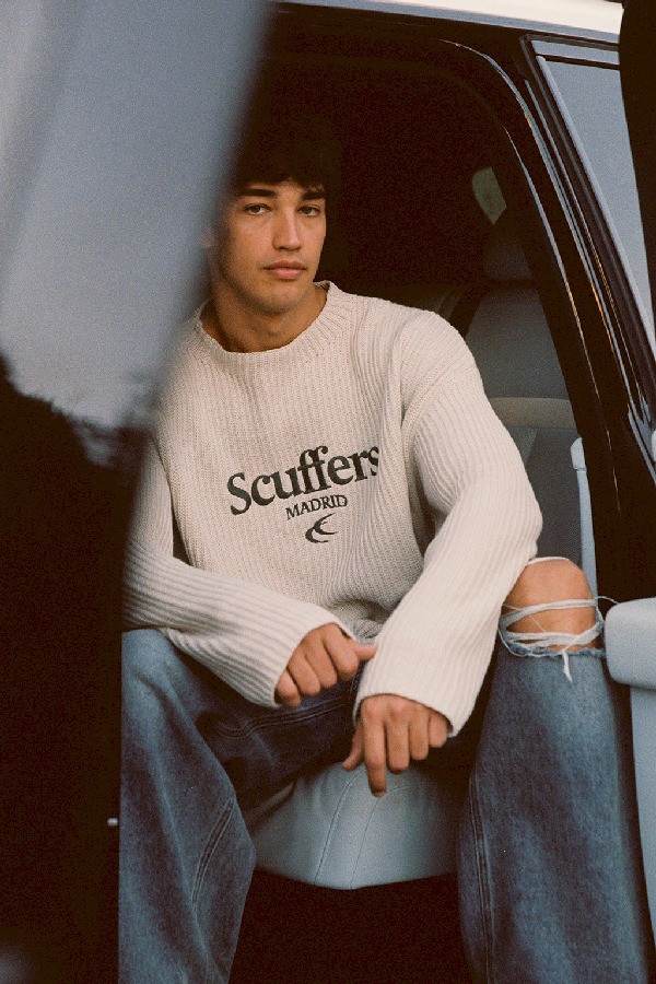 Camiseta Scuffers Mad Sweater Sand | 17849RGLH