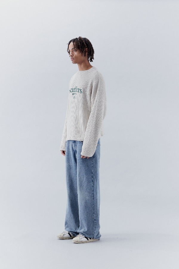 Camiseta Scuffers Mad Sweater Sand | 17849RGLH