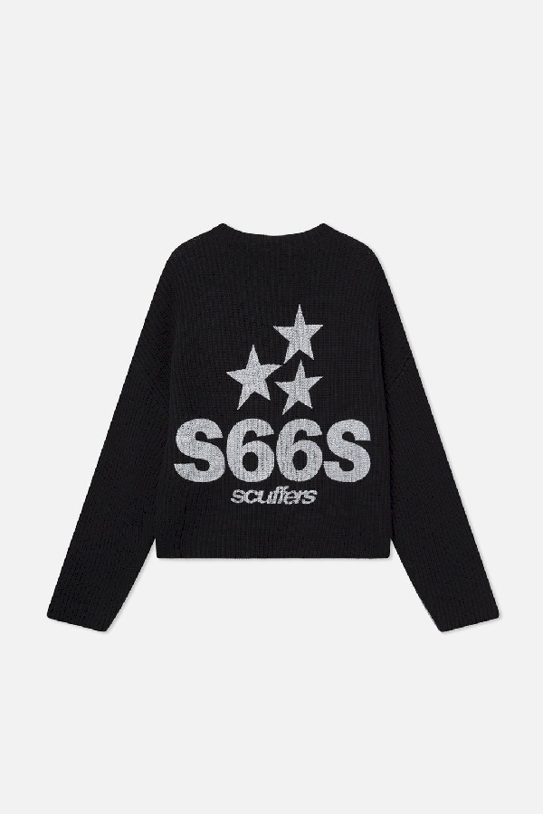 Camiseta Scuffers S66S Negros | 69451VETO