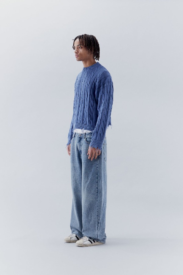 Camiseta Scuffers Trench Azules | 57619OTJY