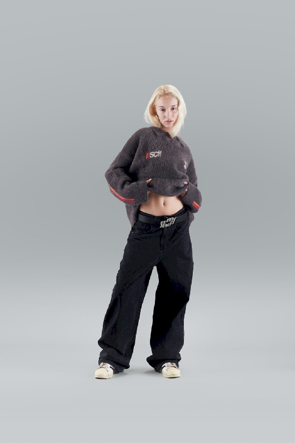 Camiseta Scuffers WRLD Knitwear Pavement | 05789TXGB