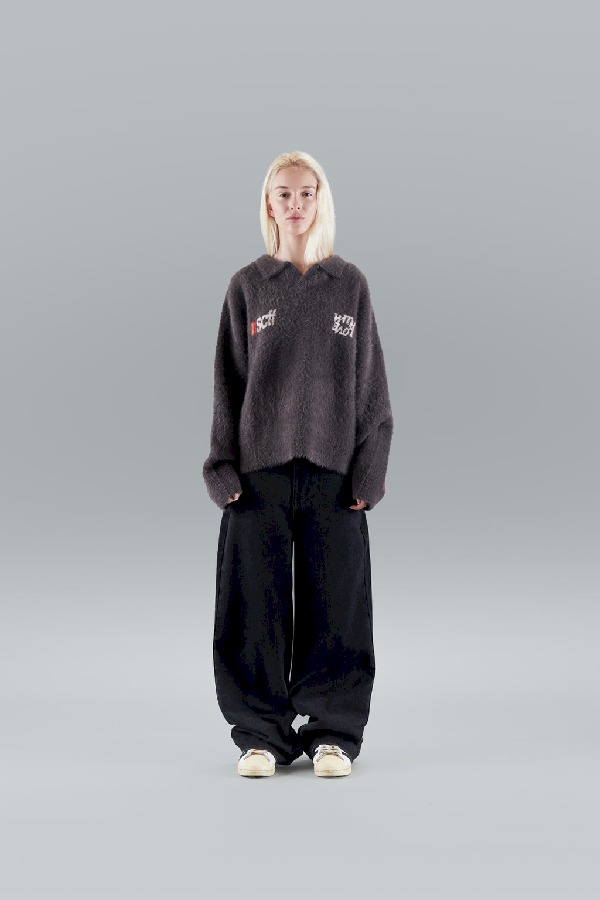 Camiseta Scuffers WRLD Knitwear Pavement | 05789TXGB