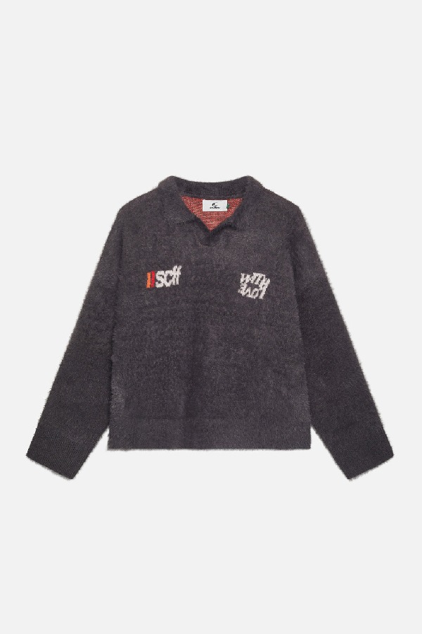 Camiseta Scuffers WRLD Knitwear Pavement | 05789TXGB