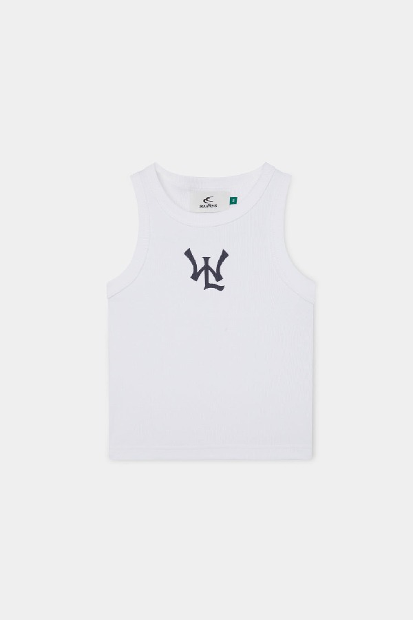 Camiseta sin Manga Scuffers With Love Blancos | 31670CEUM