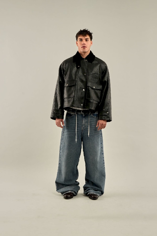 Chamarra Scuffers Croc Negros | 91683AKFU