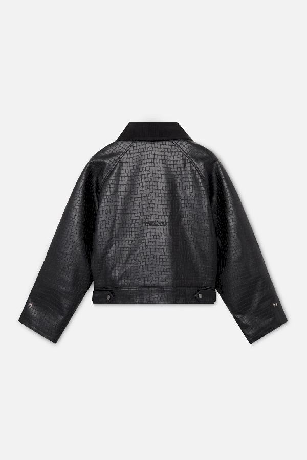 Chamarra Scuffers Croc Negros | 91683AKFU