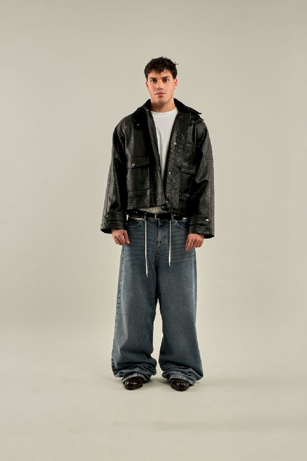 Chamarra Scuffers Croc Negros | 91683AKFU