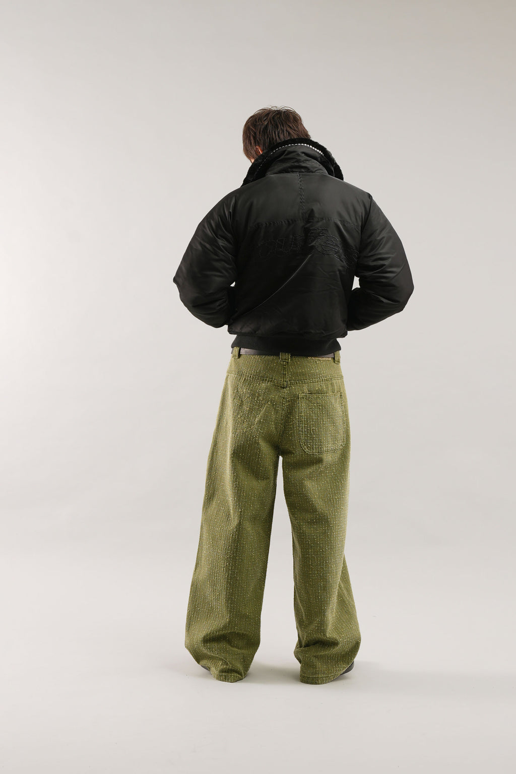 Chamarra Scuffers SCFF Bomber Jacket Negros | 28103EYRP