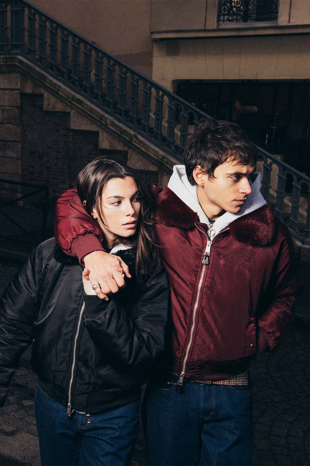 Chamarra Scuffers SCFF Bomber Jacket Negros | 28103EYRP