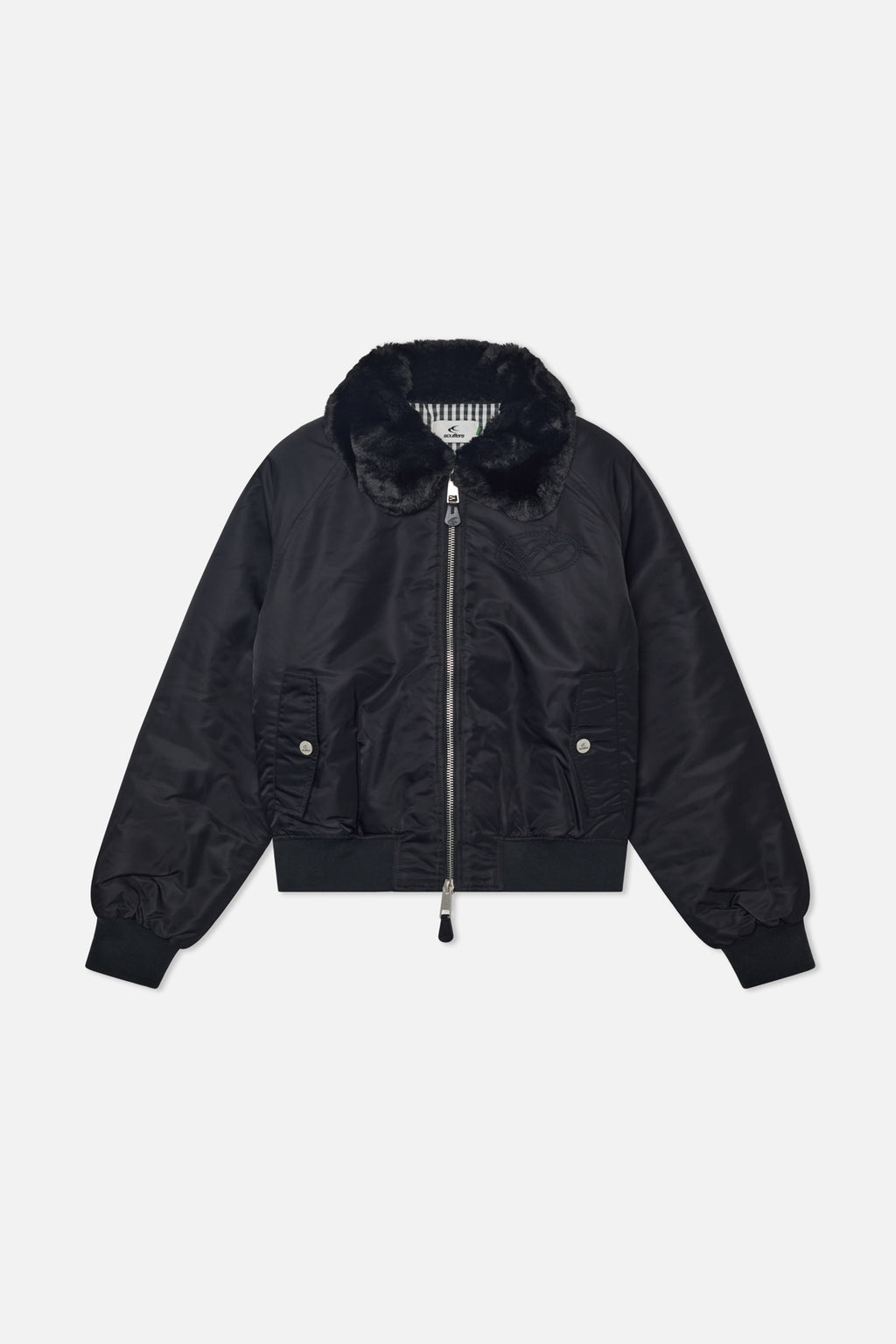 Chamarra Scuffers SCFF Bomber Jacket Negros | 28103EYRP