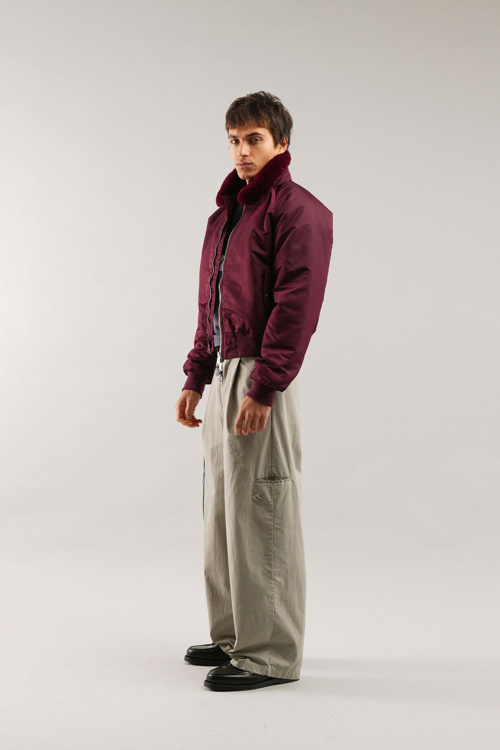 Chamarra Scuffers SCFF Bomber Jacket Vino | 05694OHSU