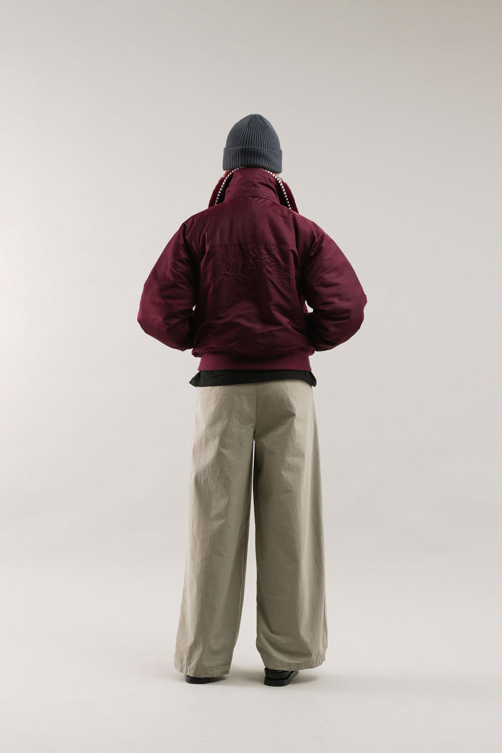 Chamarra Scuffers SCFF Bomber Jacket Vino | 05694OHSU