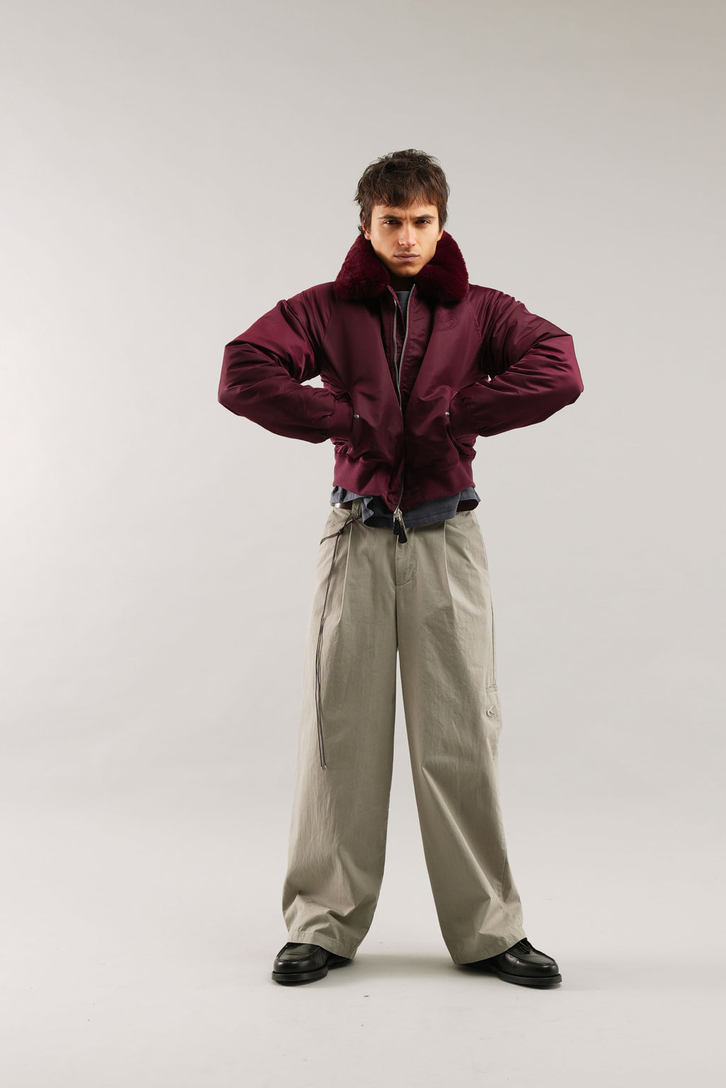 Chamarra Scuffers SCFF Bomber Jacket Vino | 05694OHSU