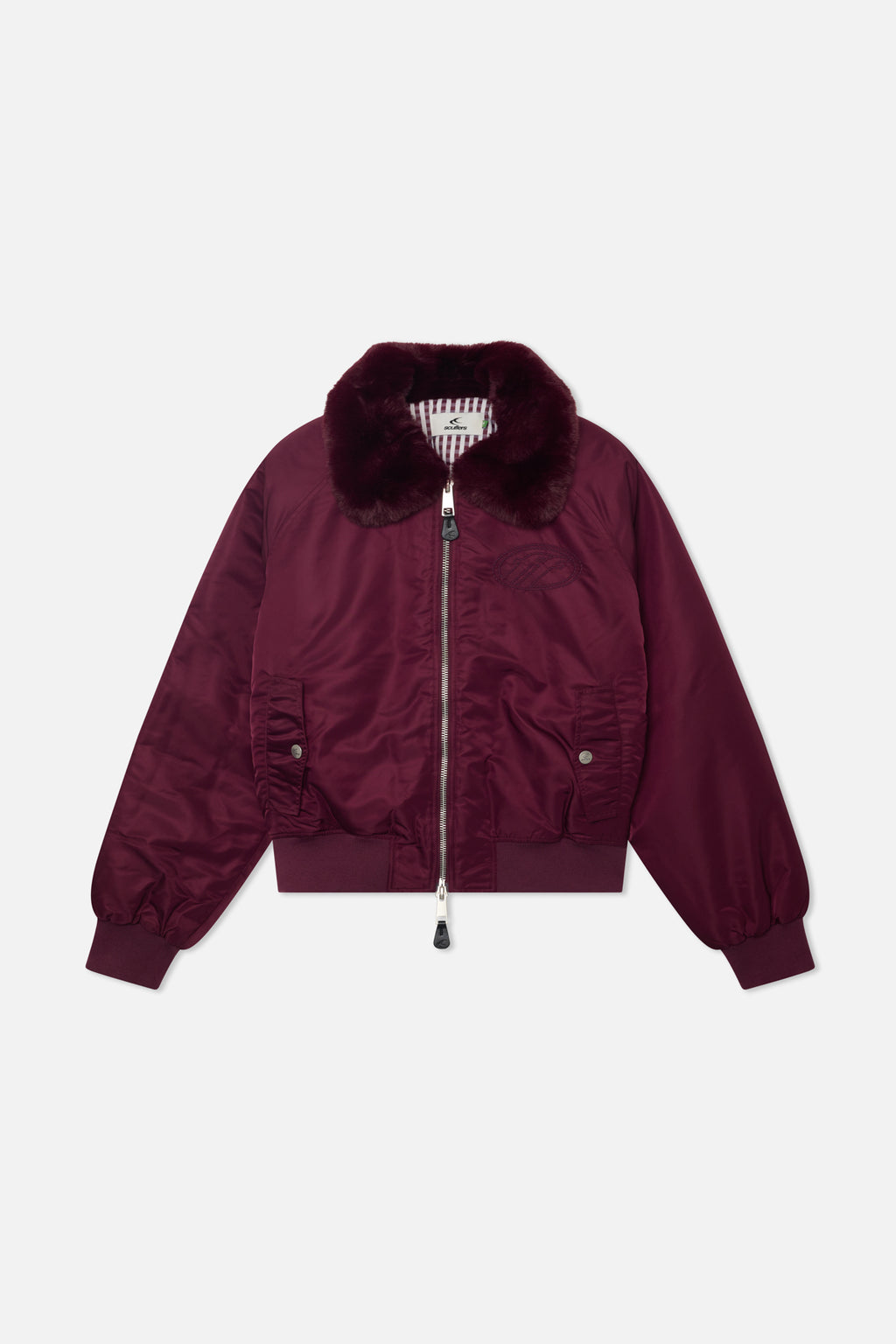 Chamarra Scuffers SCFF Bomber Jacket Vino | 05694OHSU