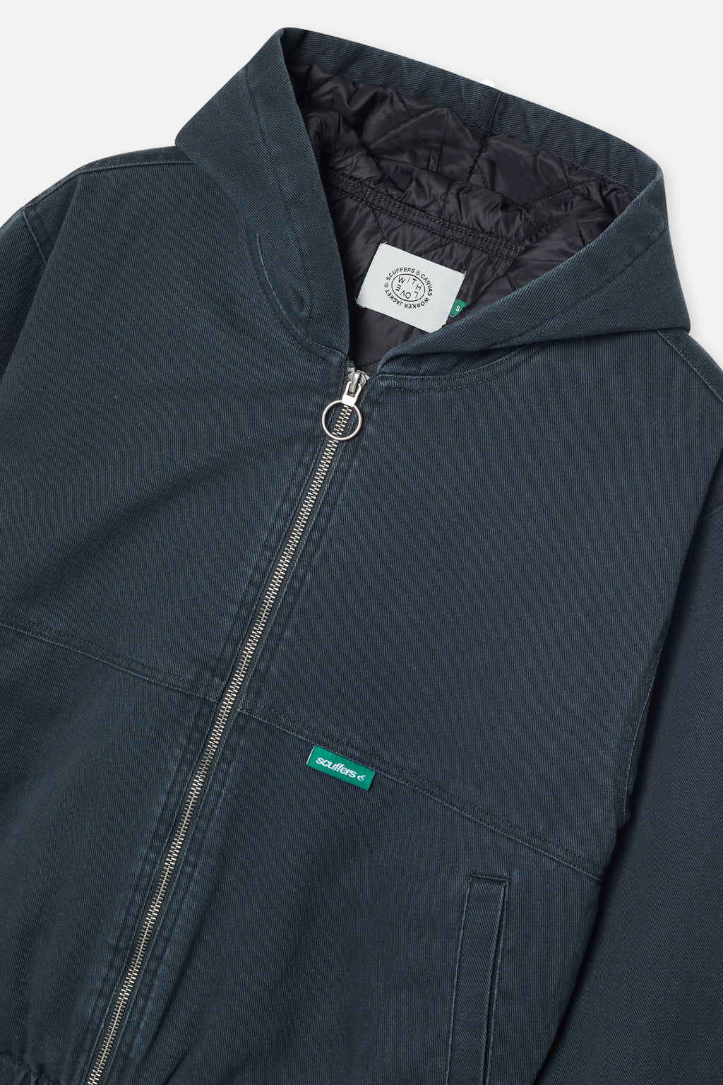 Chamarra Scuffers Stained Work Jacket Azules | 79321ZKTN
