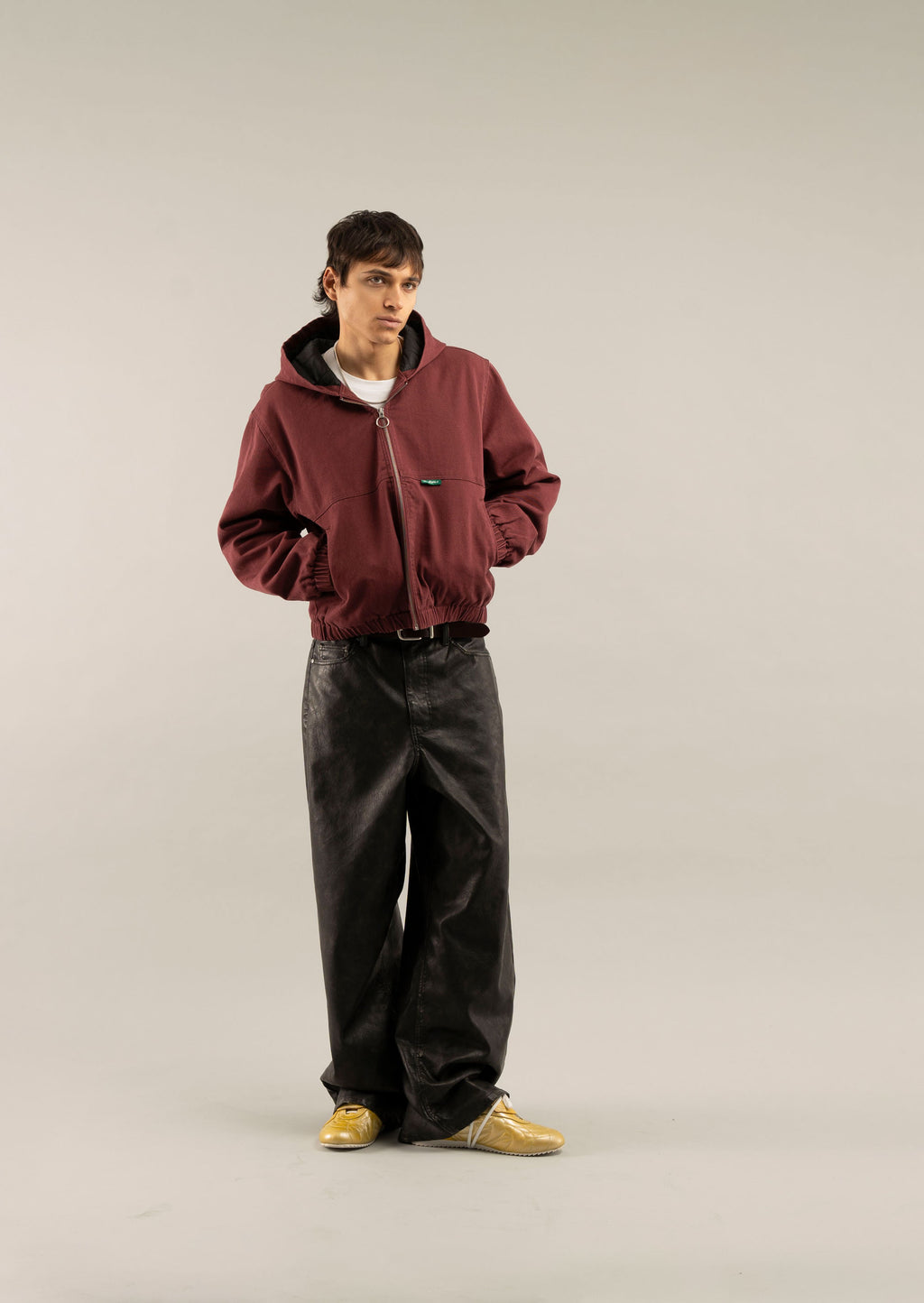 Chamarra Scuffers Stained Work Jacket Vino | 41235PKAL