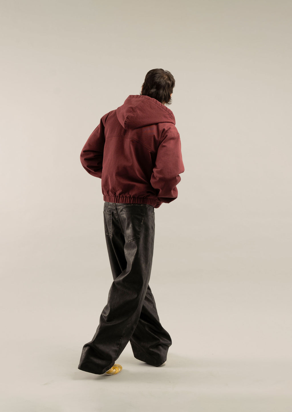 Chamarra Scuffers Stained Work Jacket Vino | 41235PKAL
