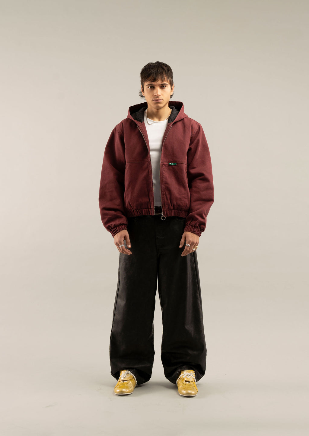 Chamarra Scuffers Stained Work Jacket Vino | 41235PKAL