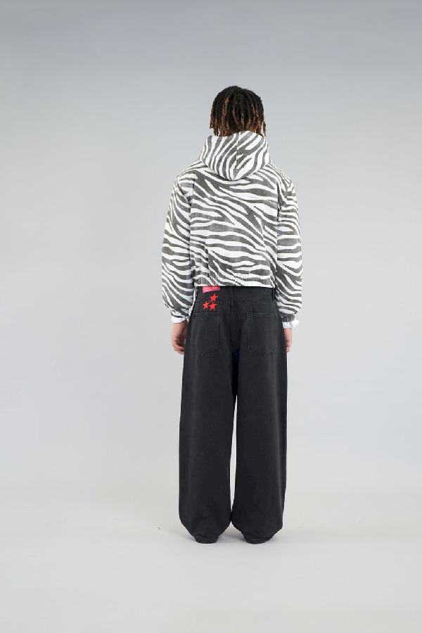 Chamarra Scuffers Work Zebra Print | 17349YUIH