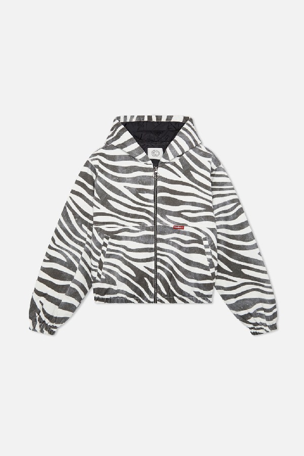 Chamarra Scuffers Work Zebra Print | 17349YUIH
