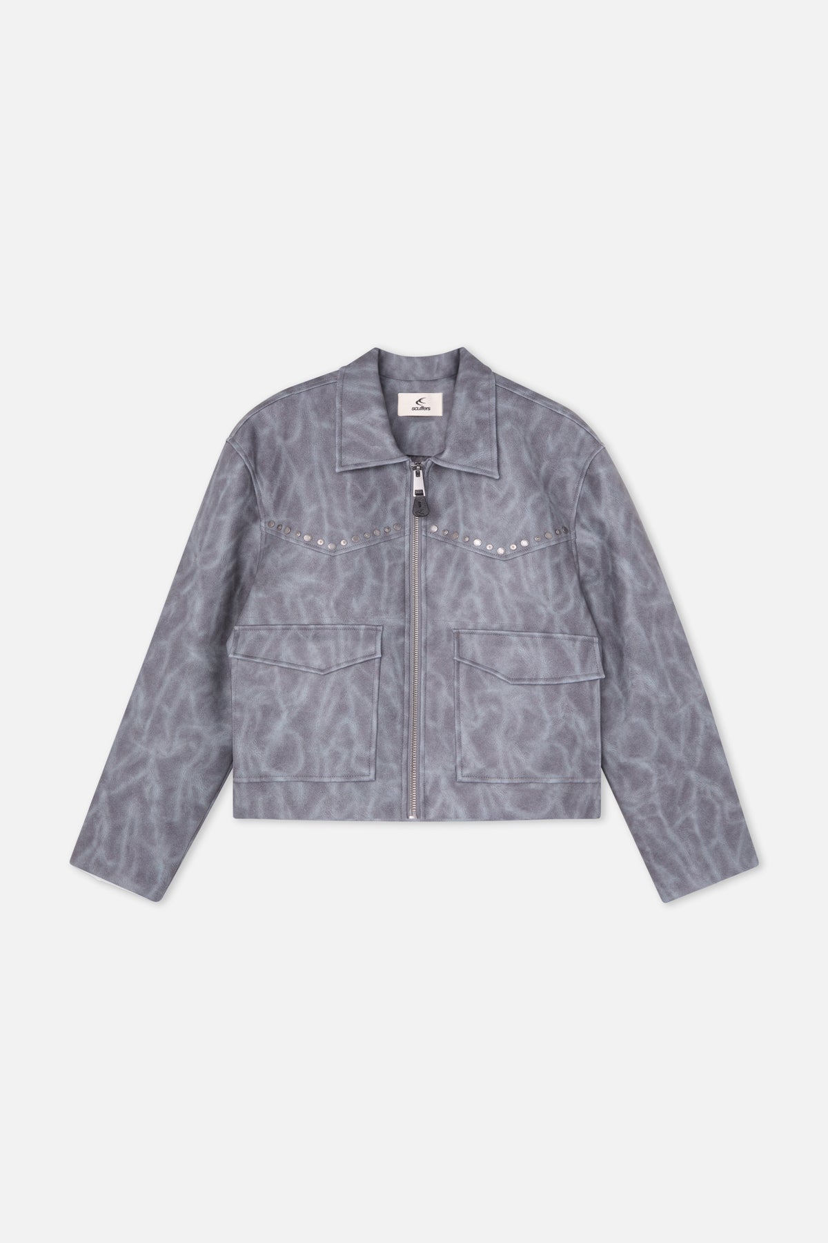 Chamarras Scuffers West Jacket Grises | 46038NPUK 