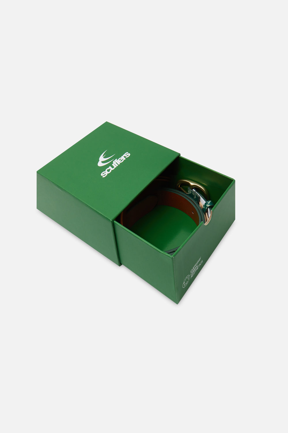 Cinturones Scuffers Monogram Belt Verdes | 48521VYTA