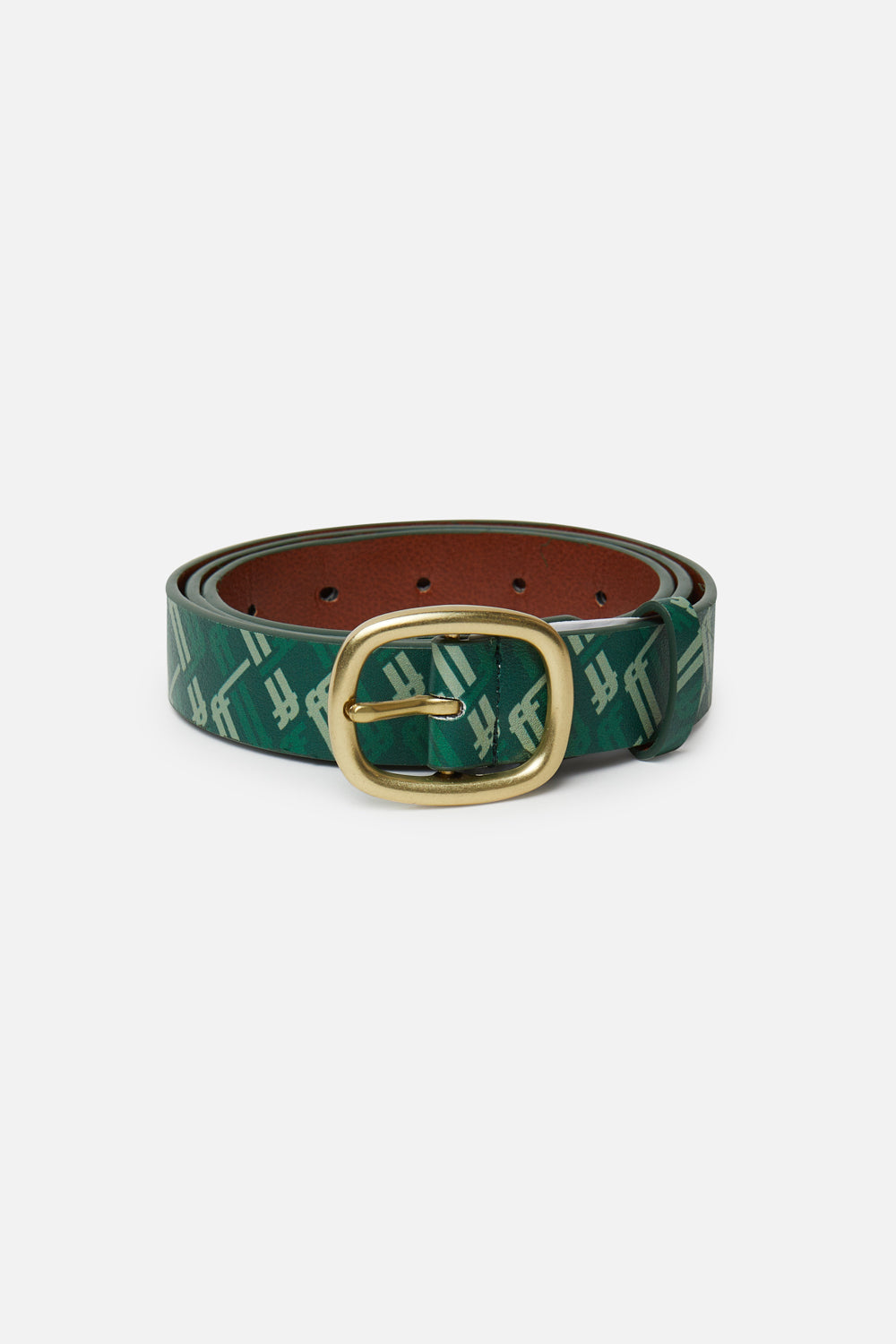 Cinturones Scuffers Monogram Belt Verdes | 48521VYTA
