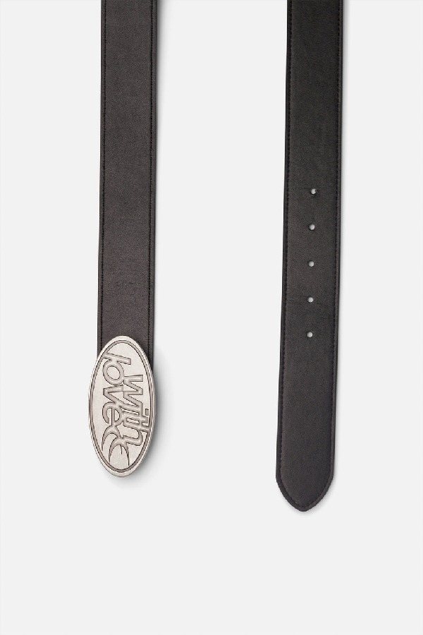 Cinturones Scuffers Racing Belt WL Oval U Negros | 71385KZVD